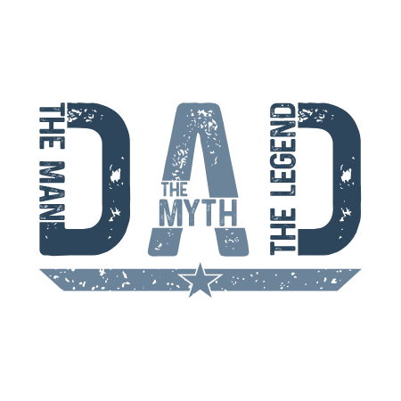 “Dad. The Man. The Myth. The Legend." The 40 oz Travel Mug